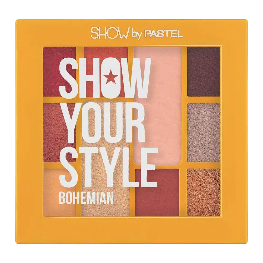 تصویر  پالت سایه 10 رنگ پاستل مدل PASTEL SHOW YOUR STYLE BOHEMIAN